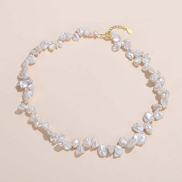 FX0728 925 Sterling Silver Freshwater Pearl Necklaces