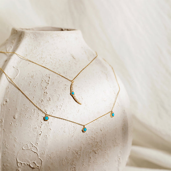 FX0676 Turquoise Necklace