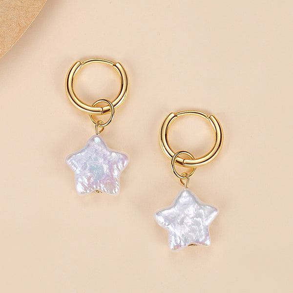 FE1700 925 Sterling Silver Freshwater Pearl Earring