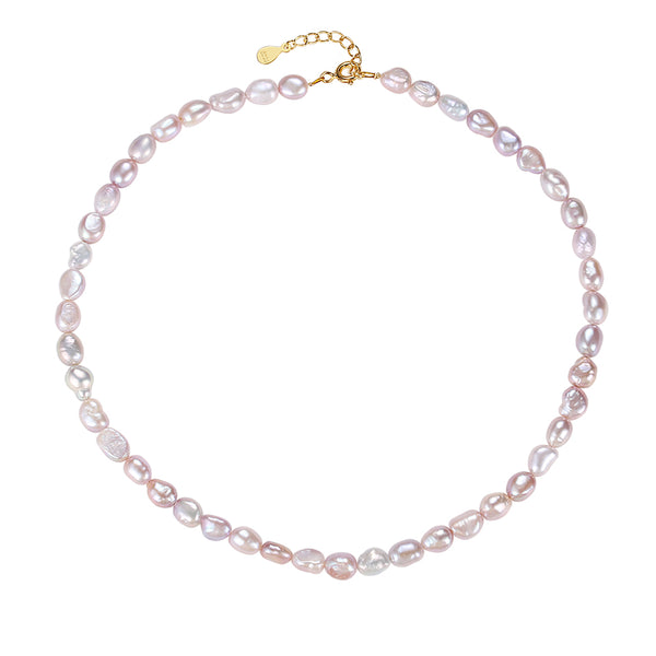 FX0726 925 Sterling Silver Freshwater Pearl Nceklaces