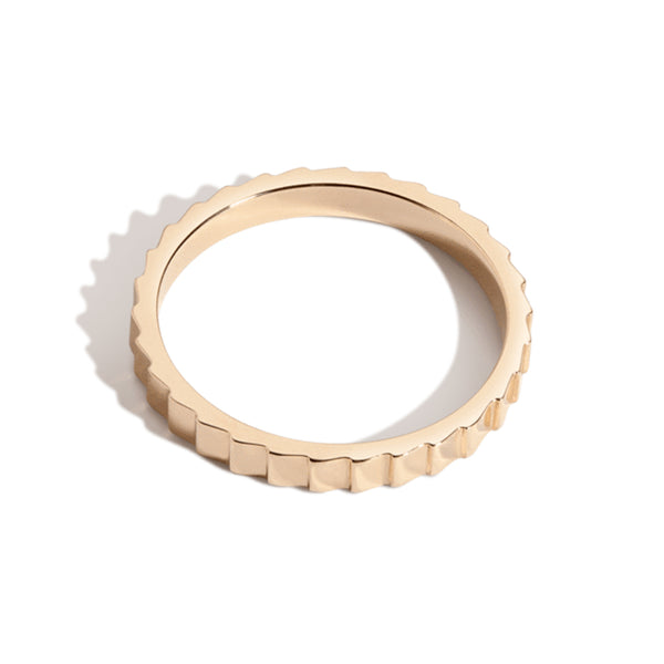 FJ0299 925 Sterling Silver High Polish Wave Ring