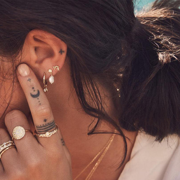 FE1397 925 Sterling Silver Pearl Drop Earrings