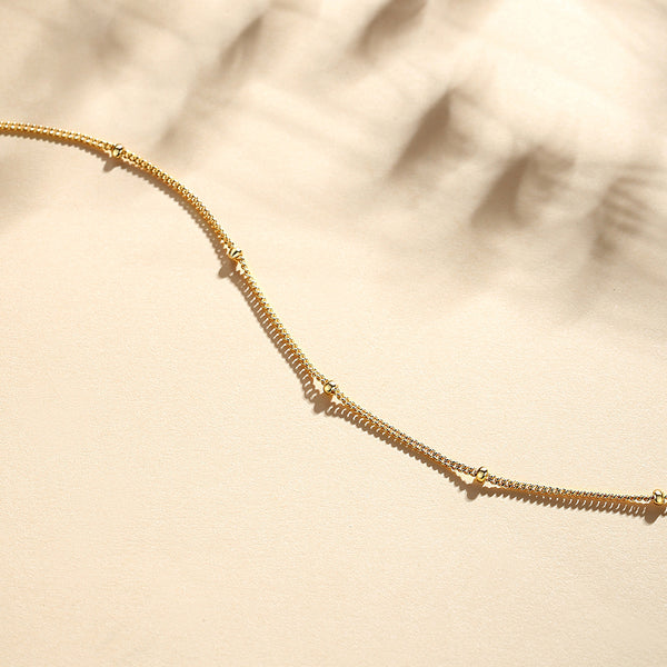 FS0106 925 Sterling Silver Spheres Bracelet