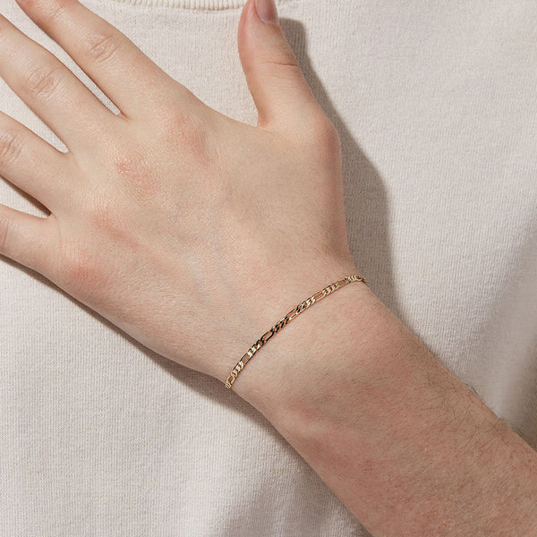 FS0196 925 Sterling Silver Chain Bracelet