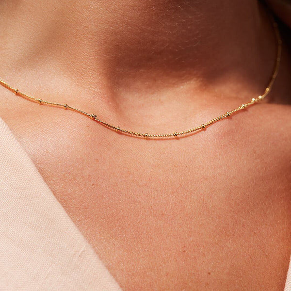FX0016 925 Sterling Silver Simple Style Choker Necklace