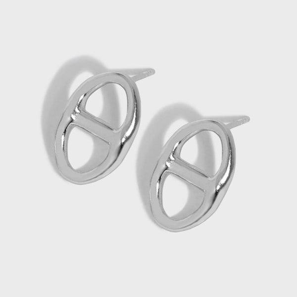 RHE1073 925 Sterling silver Dainty Women Stud Earring