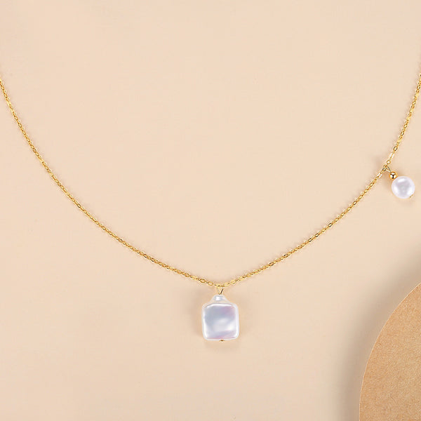 FX0684 925 Sterling Silver Freshwater Pearl Necklaces