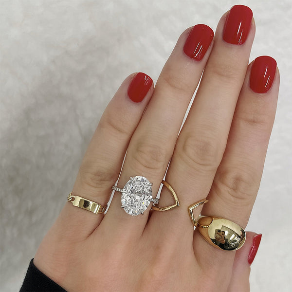 FJ0630 925 Sterling Silver Bar Link Chain Ring