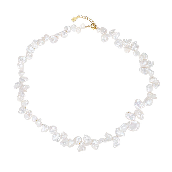 FX0728 925 Sterling Silver Freshwater Pearl Necklaces