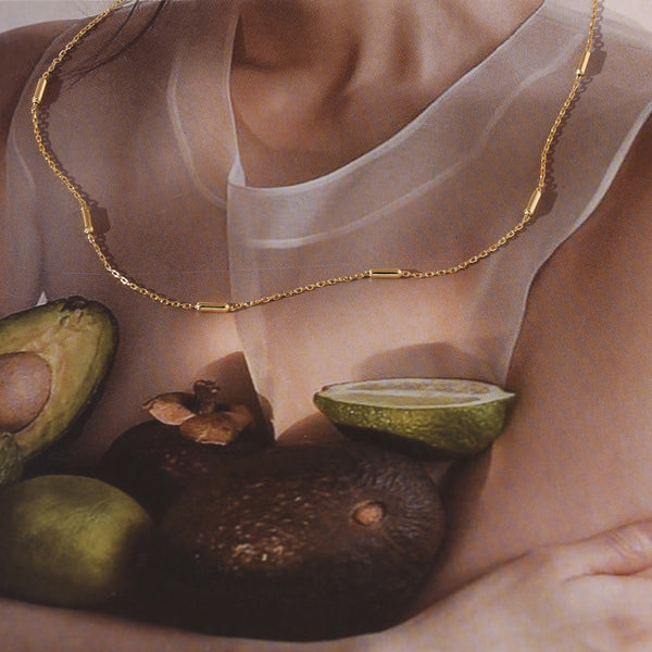 FX0865 925 Sterling Silver Classic Chian Necklace