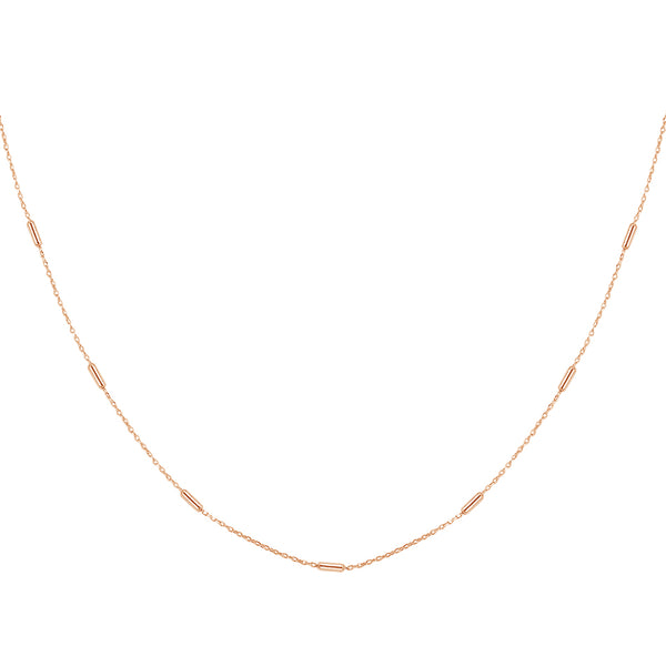 FX0865 925 Sterling Silver Classic Chian Necklace