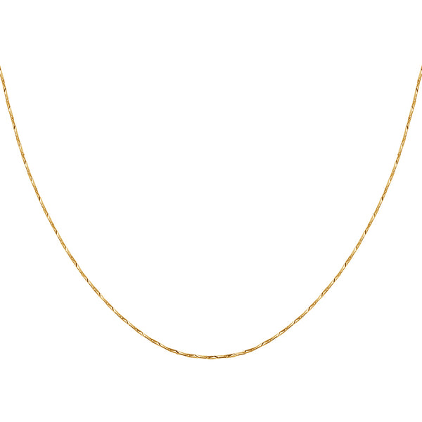 FX0866 925 Sterling Silver Inspired Chain Necklace For Women