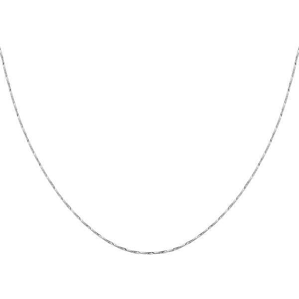 FX0866 925 Sterling Silver Inspired Chain Necklace For Women
