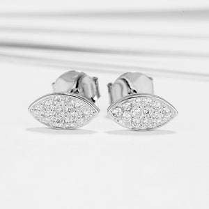 GE3106 925 Sterling Silver Zubic Zirconia Stud Earring