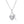 GX1084 925 Sterling Silver Heart Lock And Key Pendant Necklace