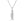 GX1088 925 Sterling Silver Fish Bone Pendant Necklace