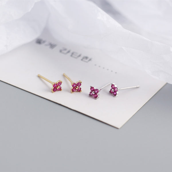YHE0297 Minimalist Rainbow Stud Earring
