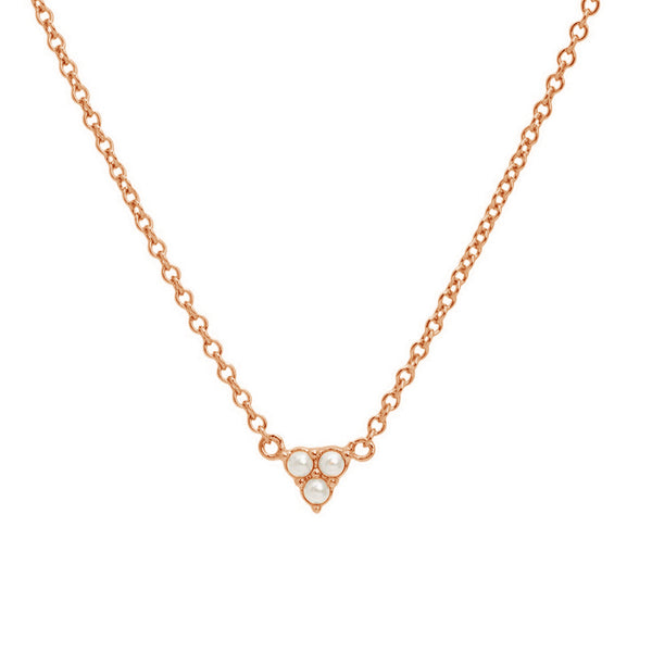 FX0659 925 Sterling Silver Freshwater Pearl Necklace