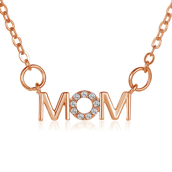 FX0494 925 Sterling Silver Unique Mom Necklace