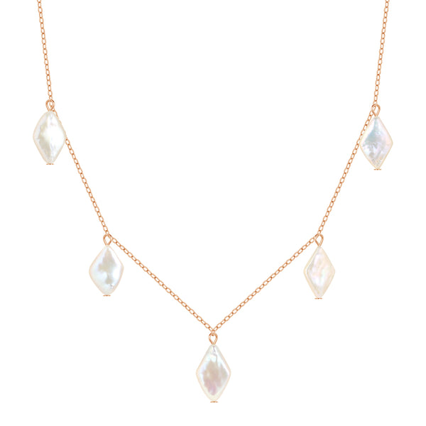 FX0685 925 Sterling Silver Freshwater Pearl Nceklaces