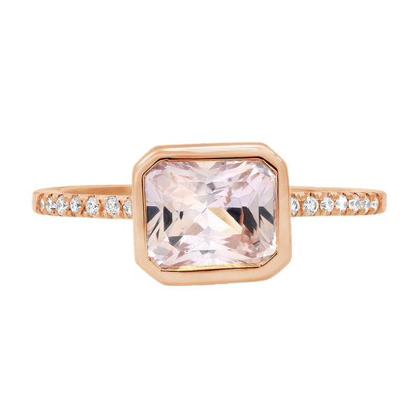 FJ0541 925 Sterling Silver CZ Crystal Classic Ring