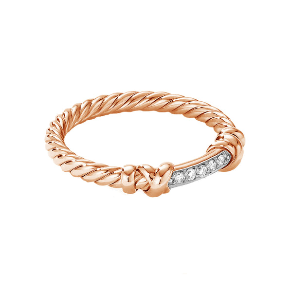 FJ0709 925 Sterling Silver Cubic Zirconia Ring