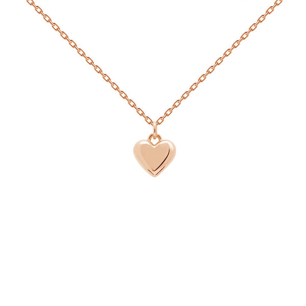 FX0397 925 Sterling Silver Mini Heart Necklace