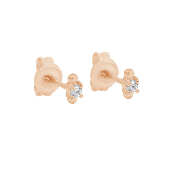 FE1392 925 Sterling Silver Light Stud Earrings
