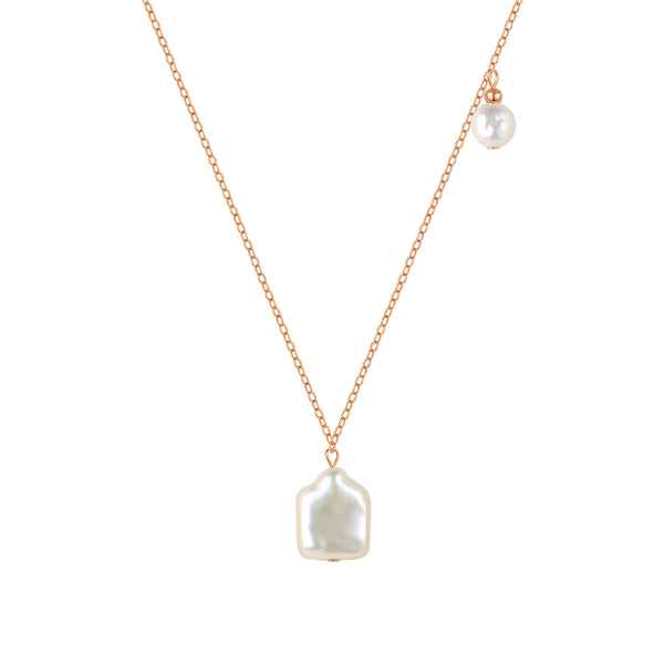 FX0684 925 Sterling Silver Freshwater Pearl Necklaces