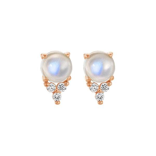 FE1168 Sheel Pearl Stud Earring