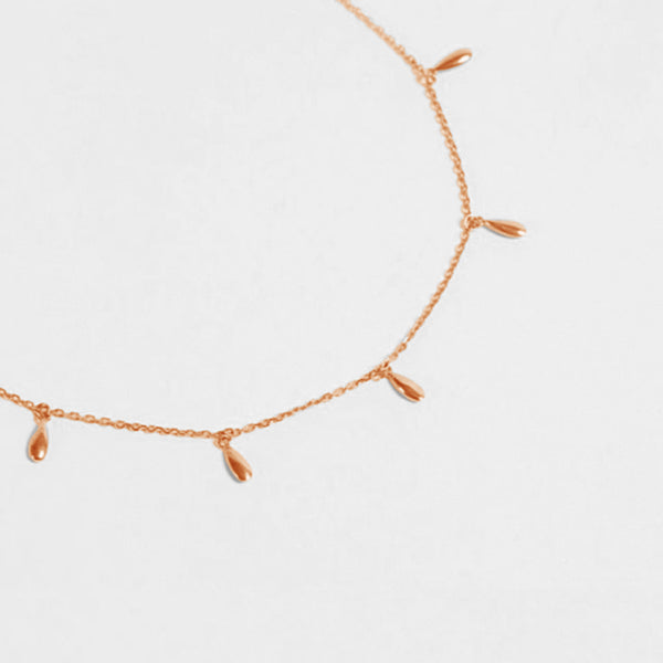 FX0148 925 Sterling Silver Beaded Necklace