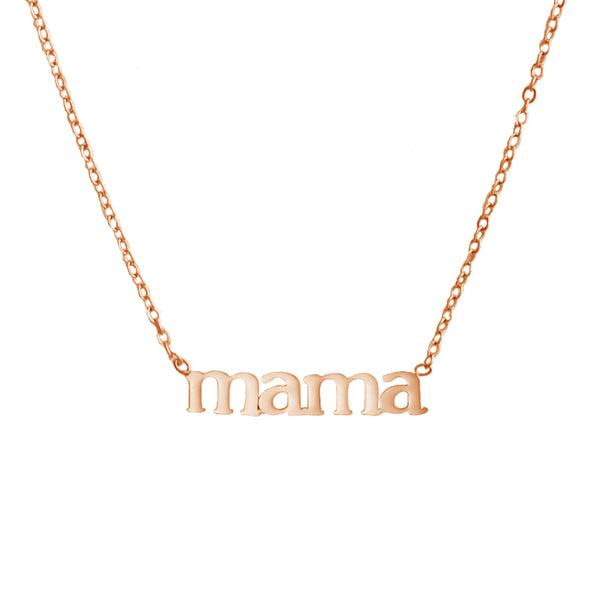FX0500 925 Sterling Silver Mama Necklace