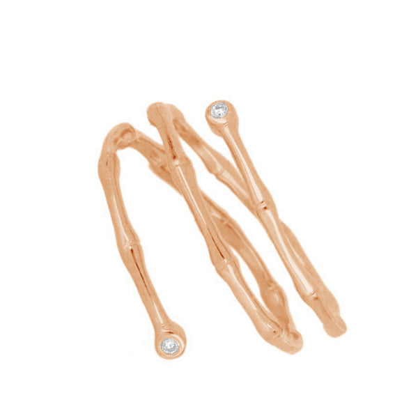 FJ0189 925 Sterling Silver Bond Ring