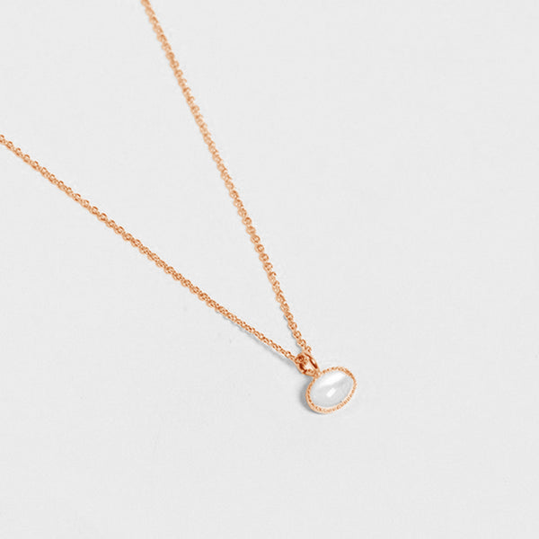 FX0176 White Onyx Necklace