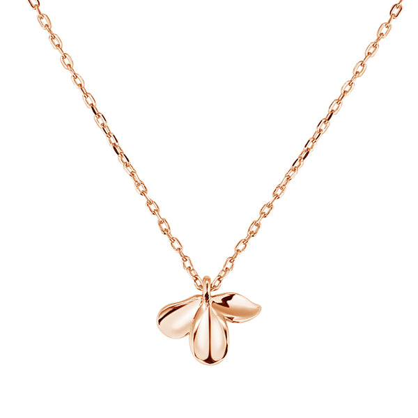 FX0433 925 Sterling Silver Jasmine Pendant Necklace