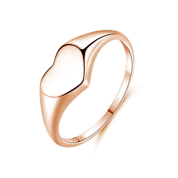 FJ0282 925 Sterling Silver Heart Ring