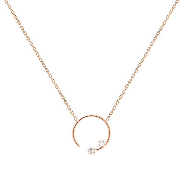 FX0267 925 Sterling Silver Trendy Pendant Necklace