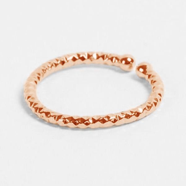 FJ0129 925 Sterling Silver Eternity Simple Ring