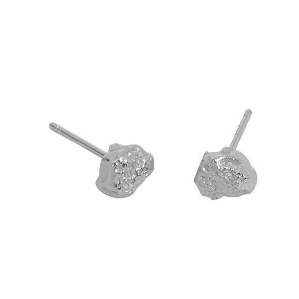 S925 RHE1007 Irregular Stud Earring