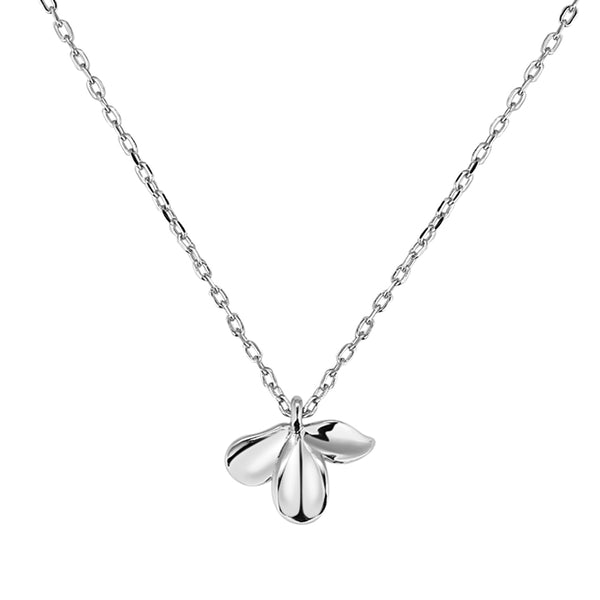 FX0433 925 Sterling Silver Jasmine Pendant Necklace