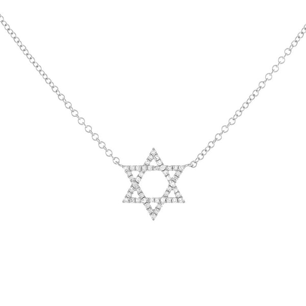 FX0230 925 Sterling Silver Star Necklace