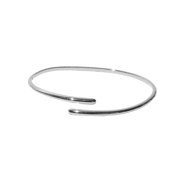 FS0306 925 Sterling Silver Dainty High Polish Women Bangle