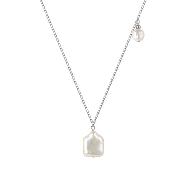 FX0684 925 Sterling Silver Freshwater Pearl Necklaces