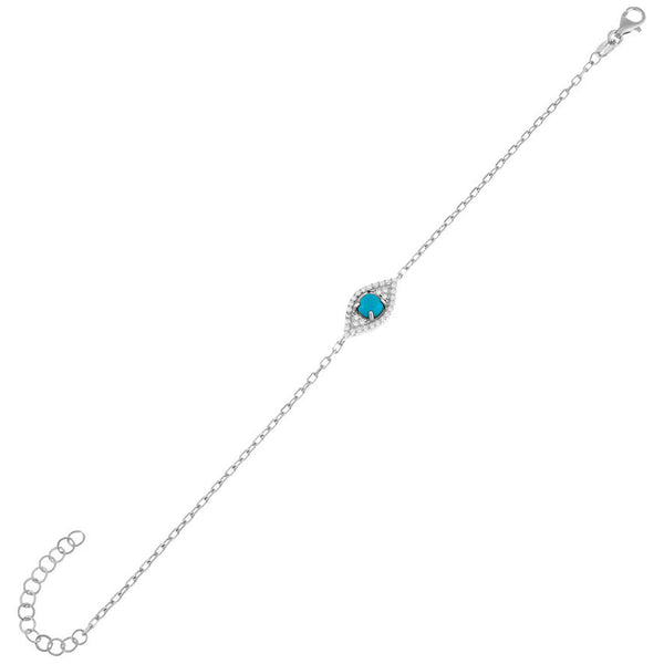 FS0228 Turquoise Eye Bracelet