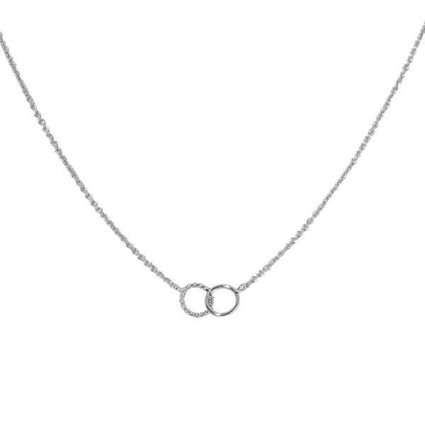 FX0533 925 Sterling Silver Connection Necklace