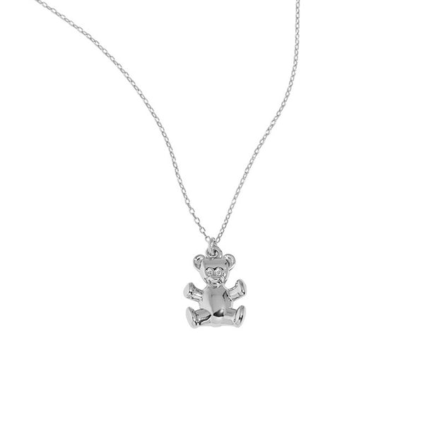 RHX1020 Cute Bear Pendant Necklace