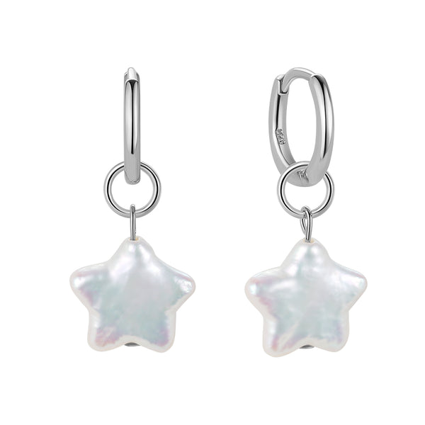 FE1700 925 Sterling Silver Freshwater Pearl Earring