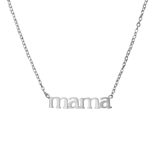 FX0500 925 Sterling Silver Mama Necklace