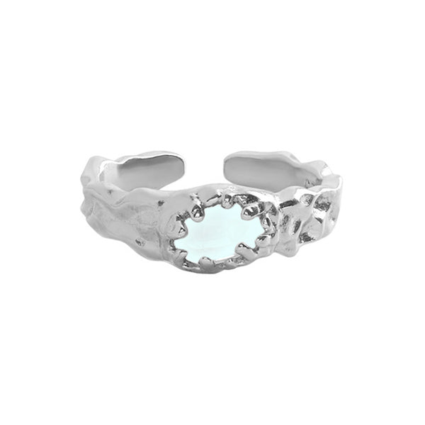 RHJ1074 Moonstone Open Ring