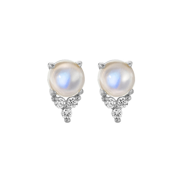 FE1168 Sheel Pearl Stud Earring